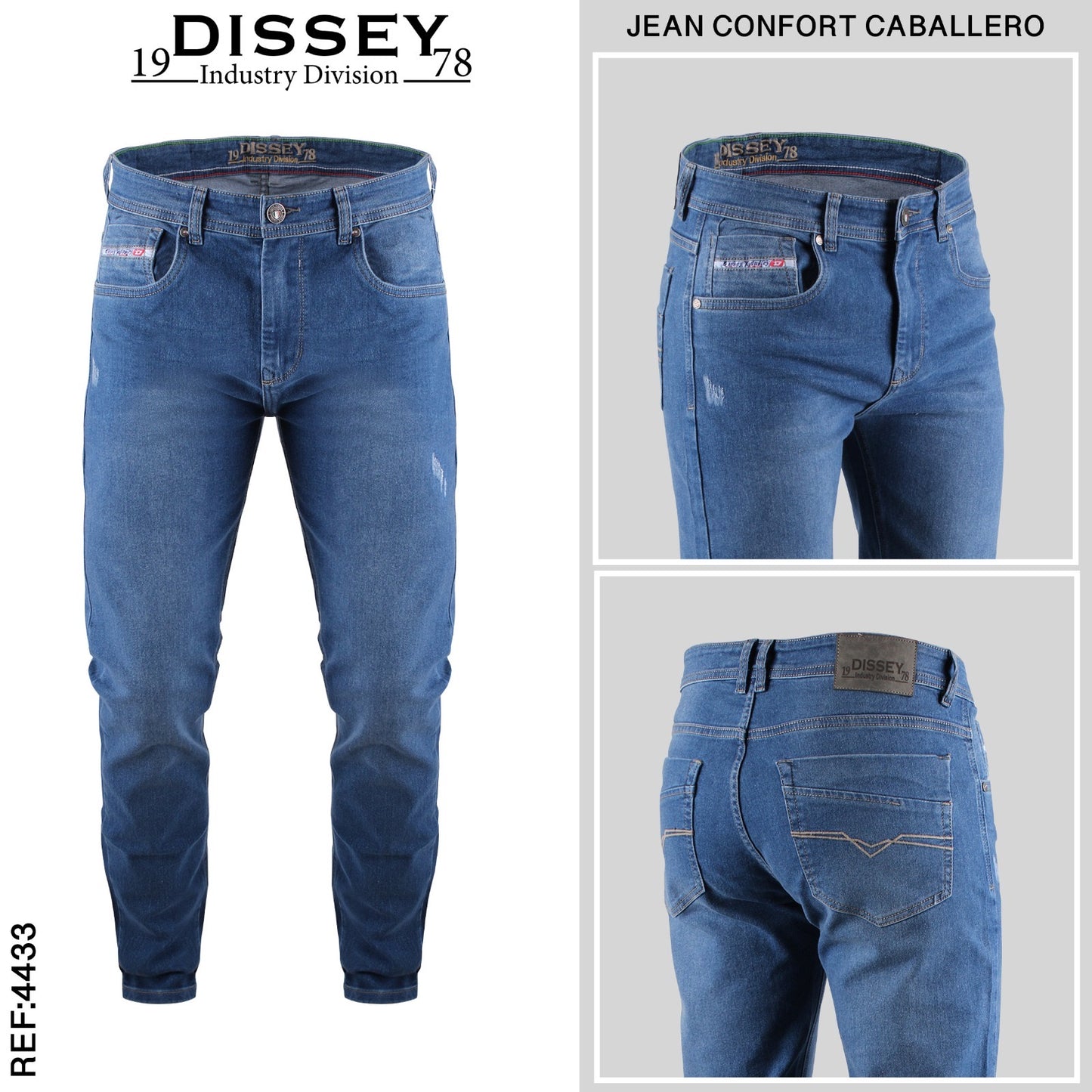 JEANS SLIM CONFORT REF 4433