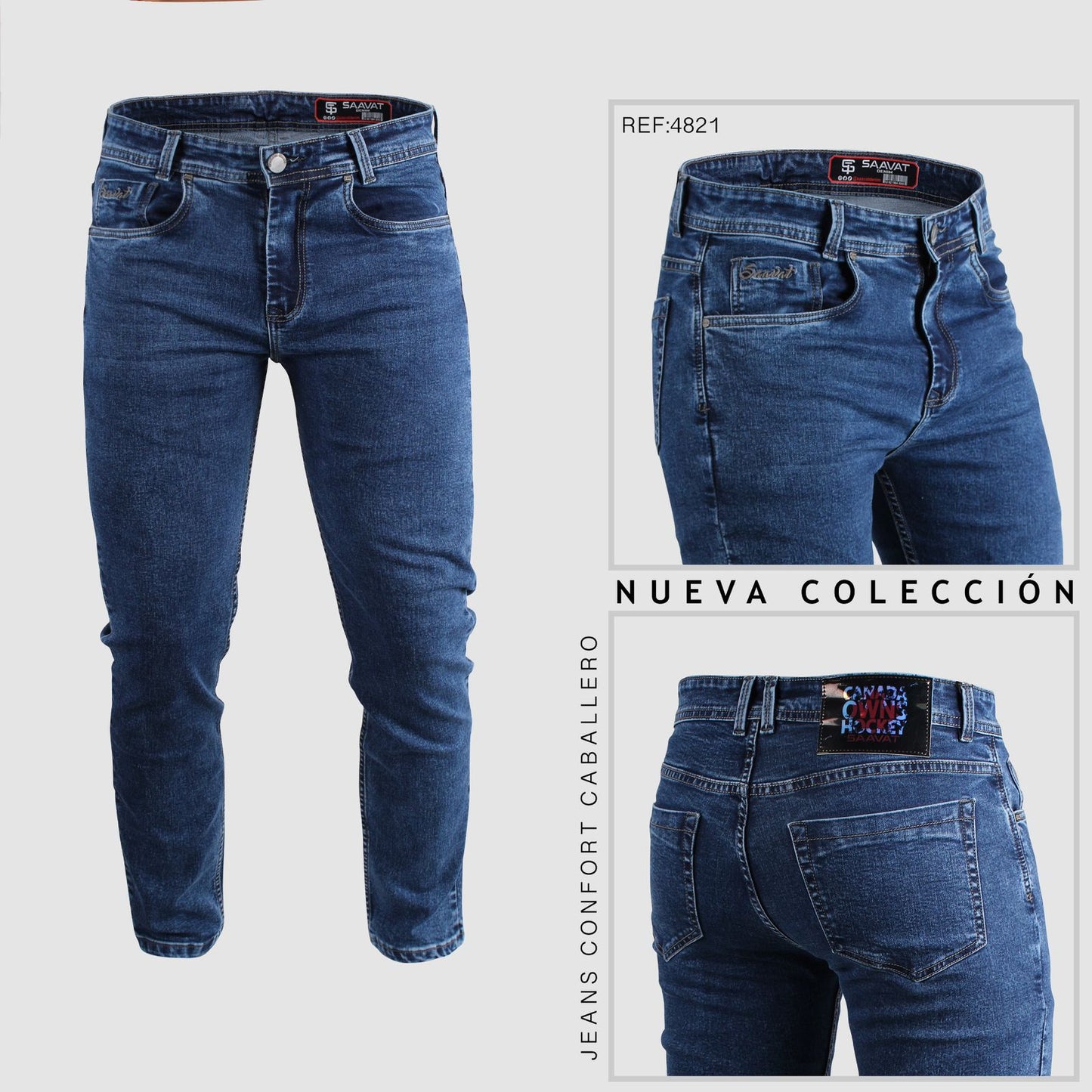JEANS SLIM CONFORT REF 4821