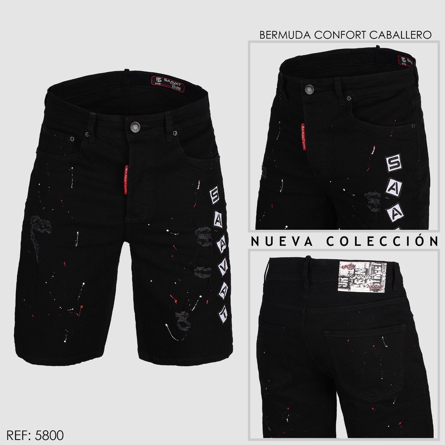 BERMUDA URBANA TIPO IMPORTADA REF. 5800