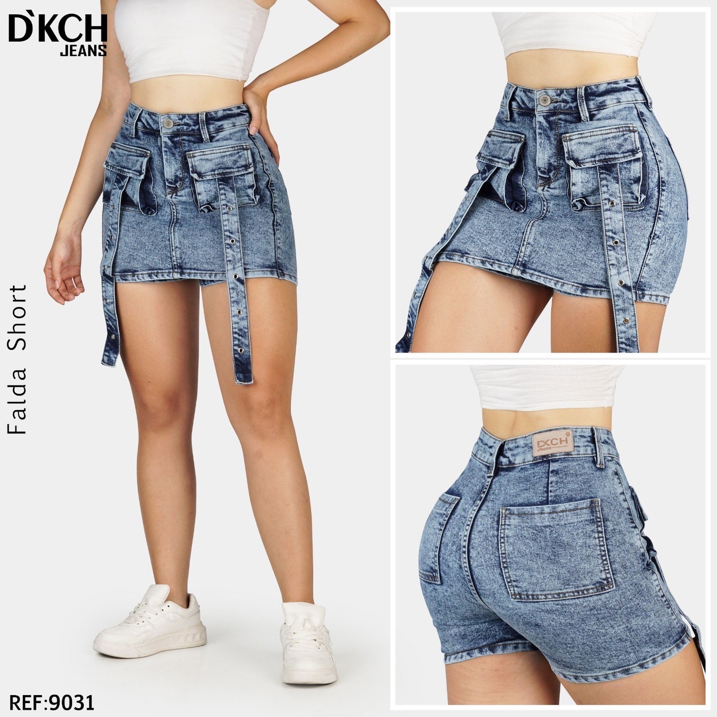 FALDA SHORT SEMI RÍGIDA REF. 9031