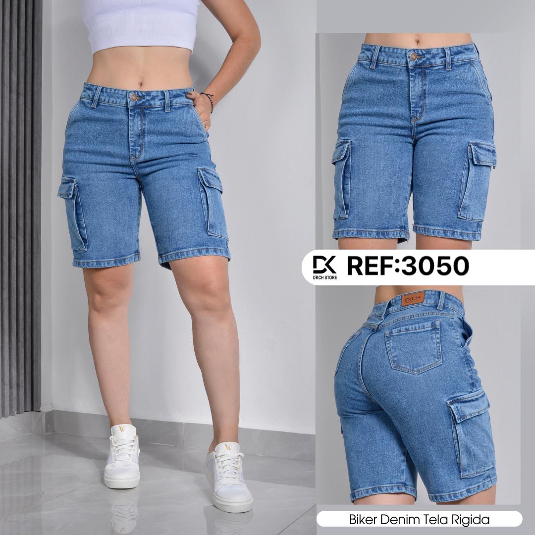 BERMUDA DAMA SEMI RÍGIDA REF. 3050
