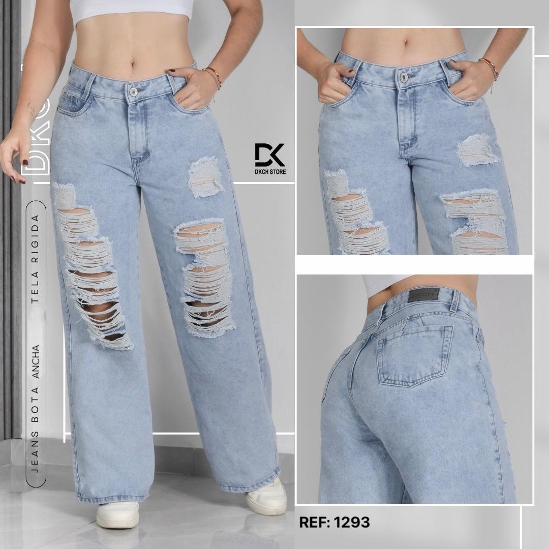 PANTALÓN BOTA ANCHA RIGIDO REF. 1293