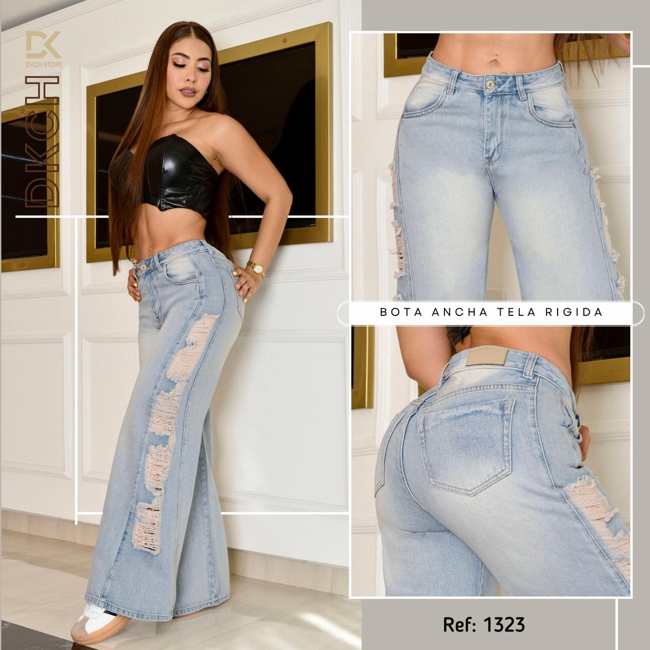 PANTALON BOTA ANCHA RIGIDO REF. 1323