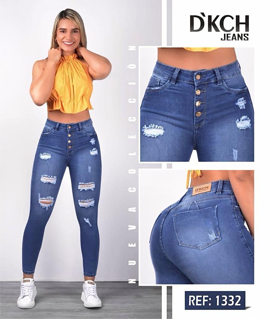 JEANS SKINNY TIRO ALTO REF 1332