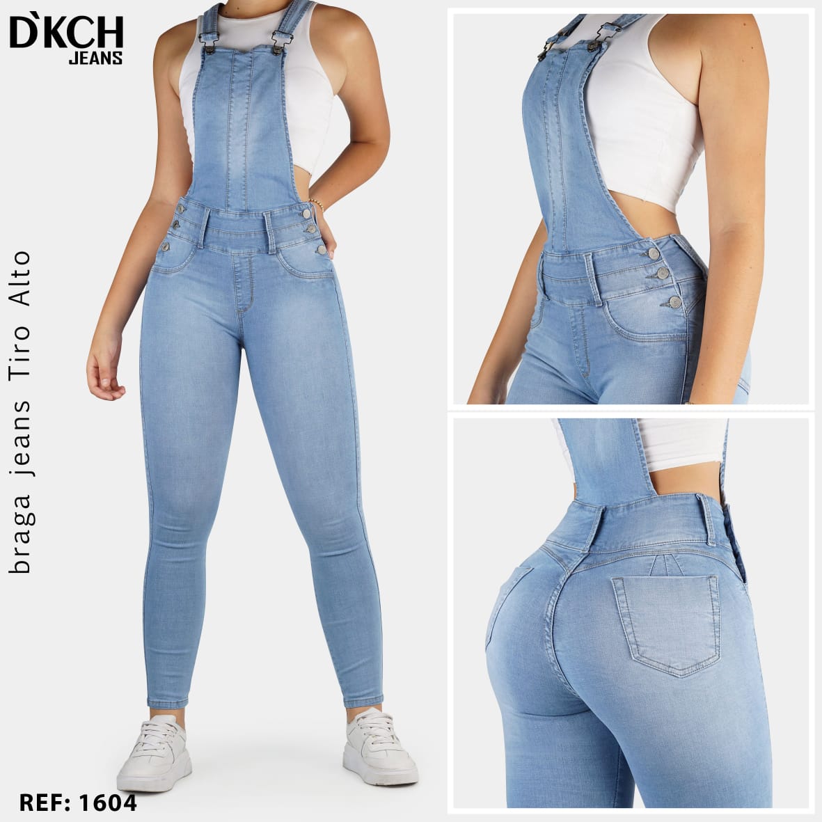 OVEROL MUJER REF 1604