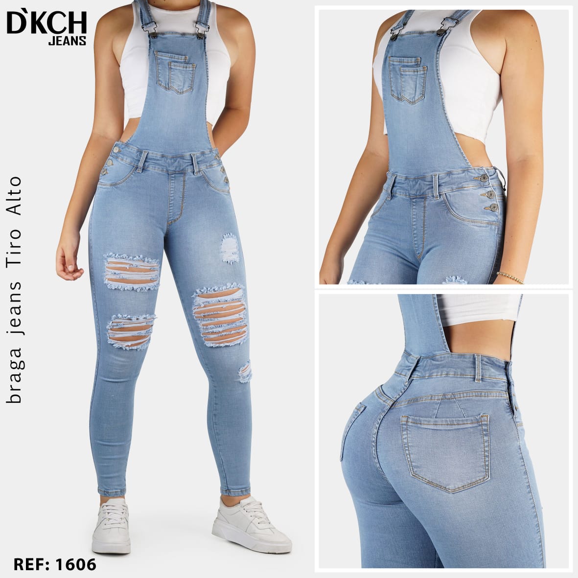 OVEROL MUJER REF 1606