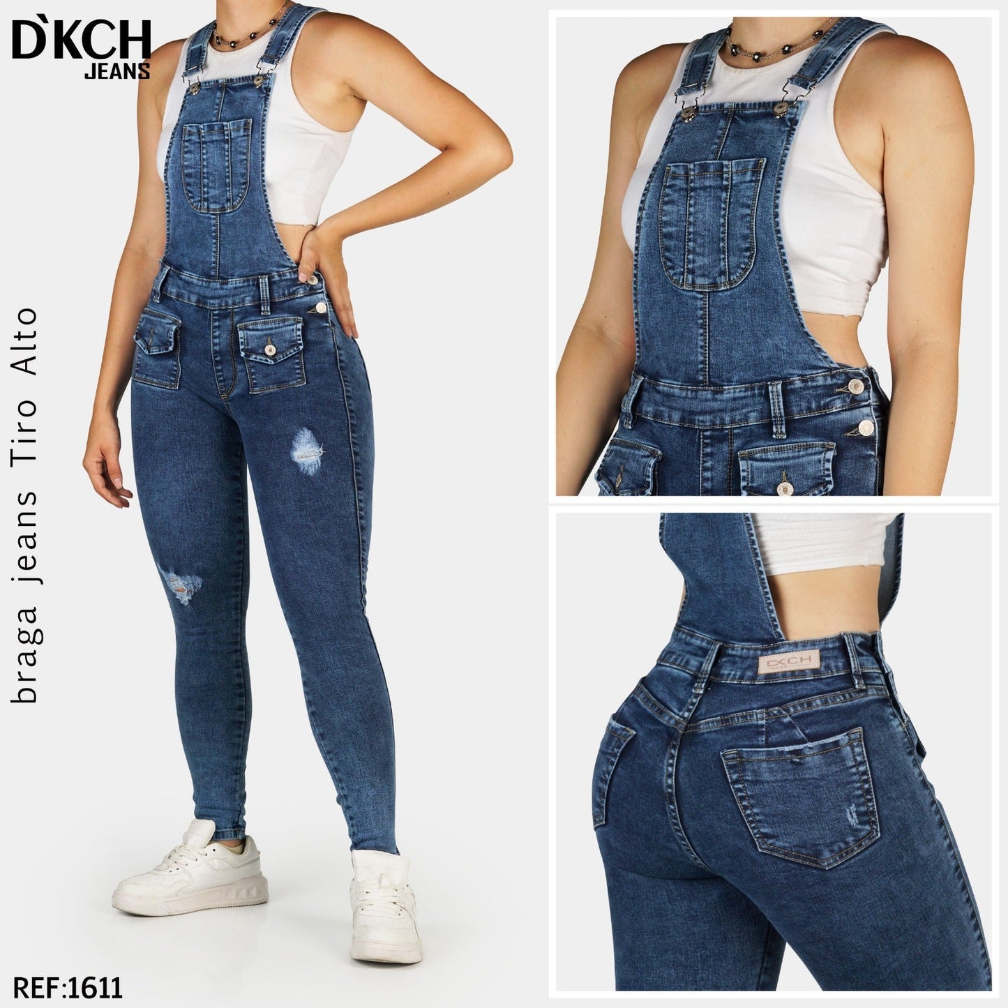OVEROL MUJER REF 1611