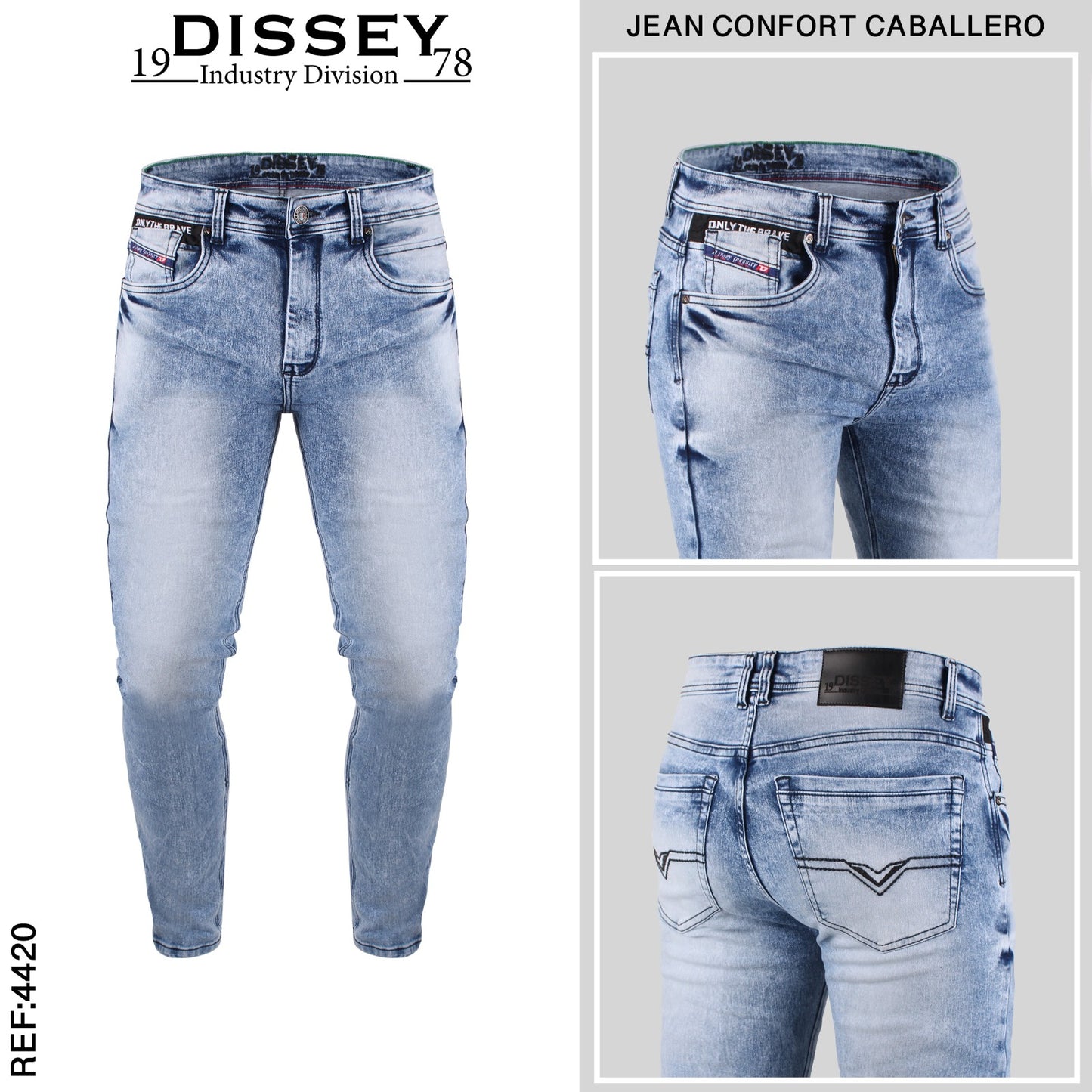 JEANS SLIM CONFORT REF 4420
