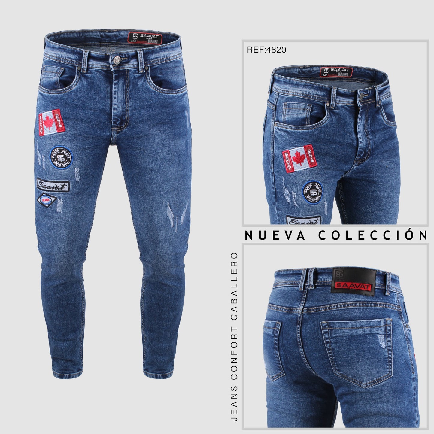 JEANS SLIM CONFORT REF 4820