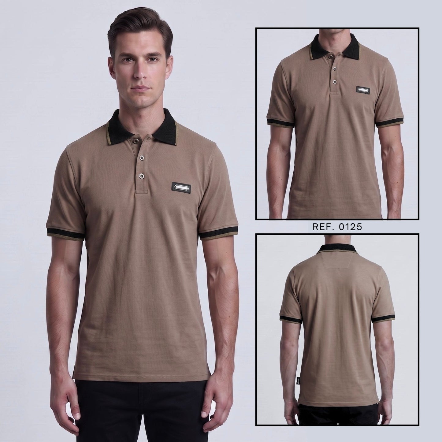 CAMISETA TIPO POLO REF. 0125