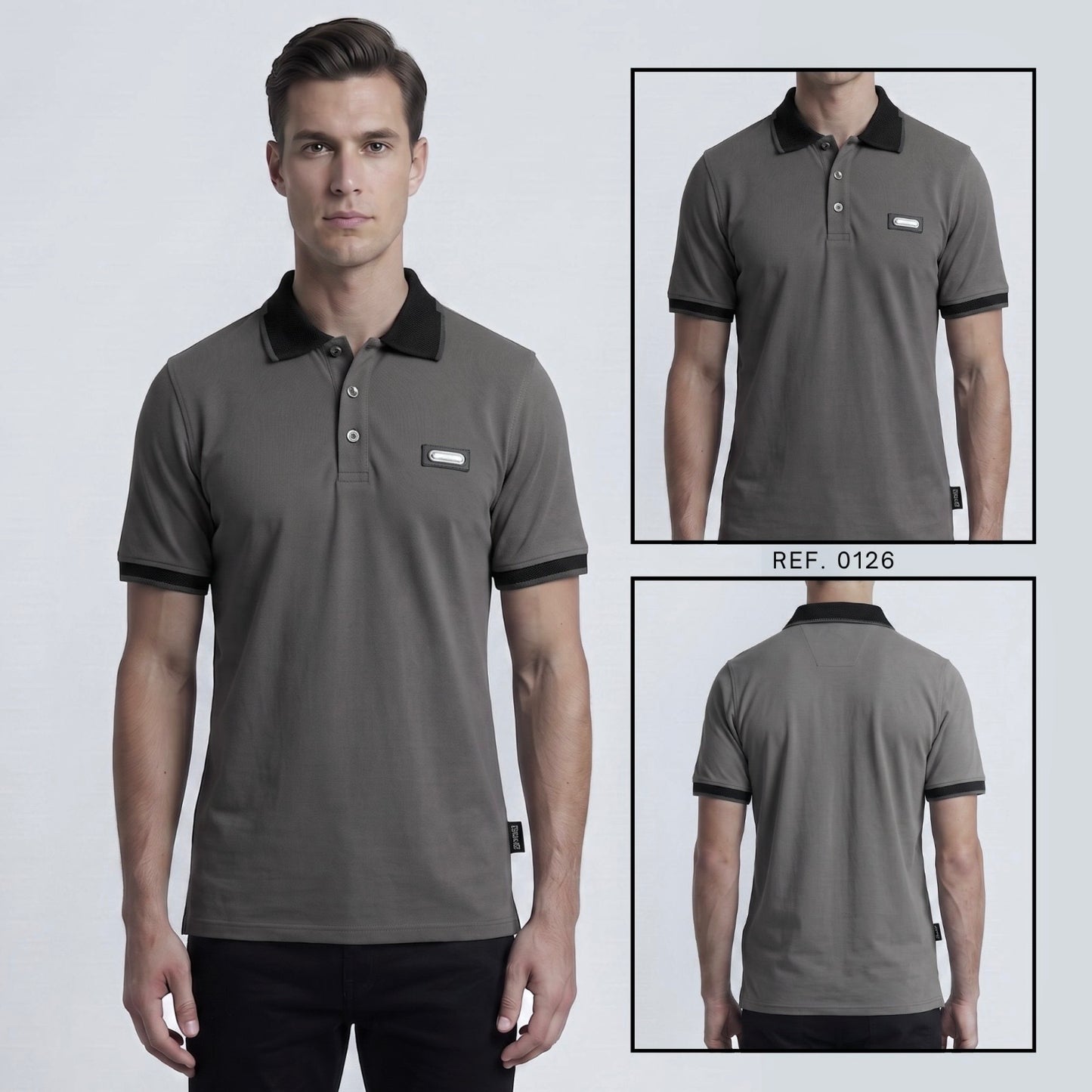 CAMISETA TIPO POLO REF. 0126