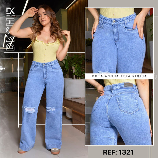 PANTALON  BOTA ANCHA SEMI RIGIDO REF. 1321