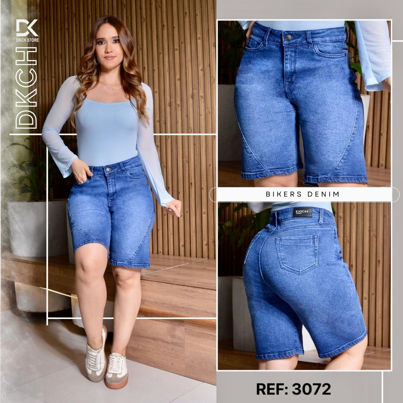 BERMUDA DAMA SEMI RÍGIDA REF. 3072