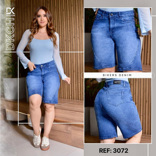 BERMUDA DAMA SEMI RÍGIDA REF. 3072