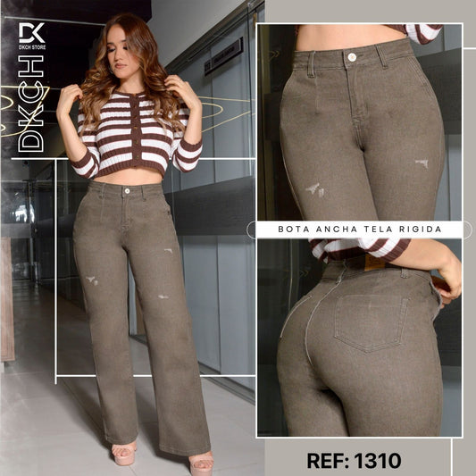 PANTALON  BOTA ANCHA SEMI RIGIDO REF. 1310