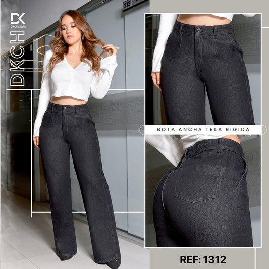 PANTALON  BOTA ANCHA  RIGIDO REF. 1312