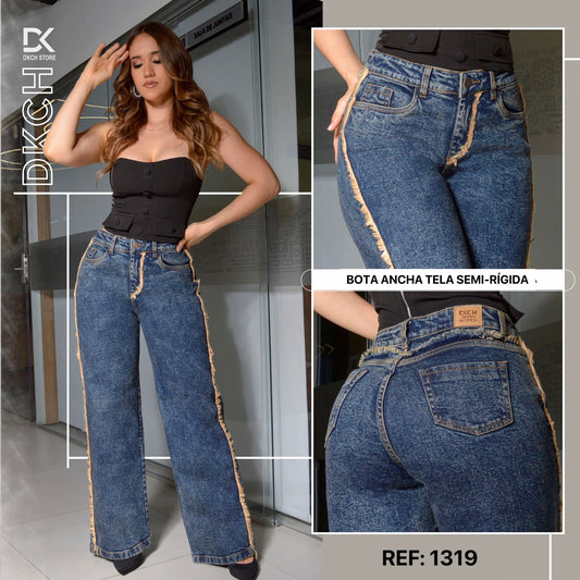 PANTALON  BOTA ANCHA SEMI RIGIDO REF. 1319