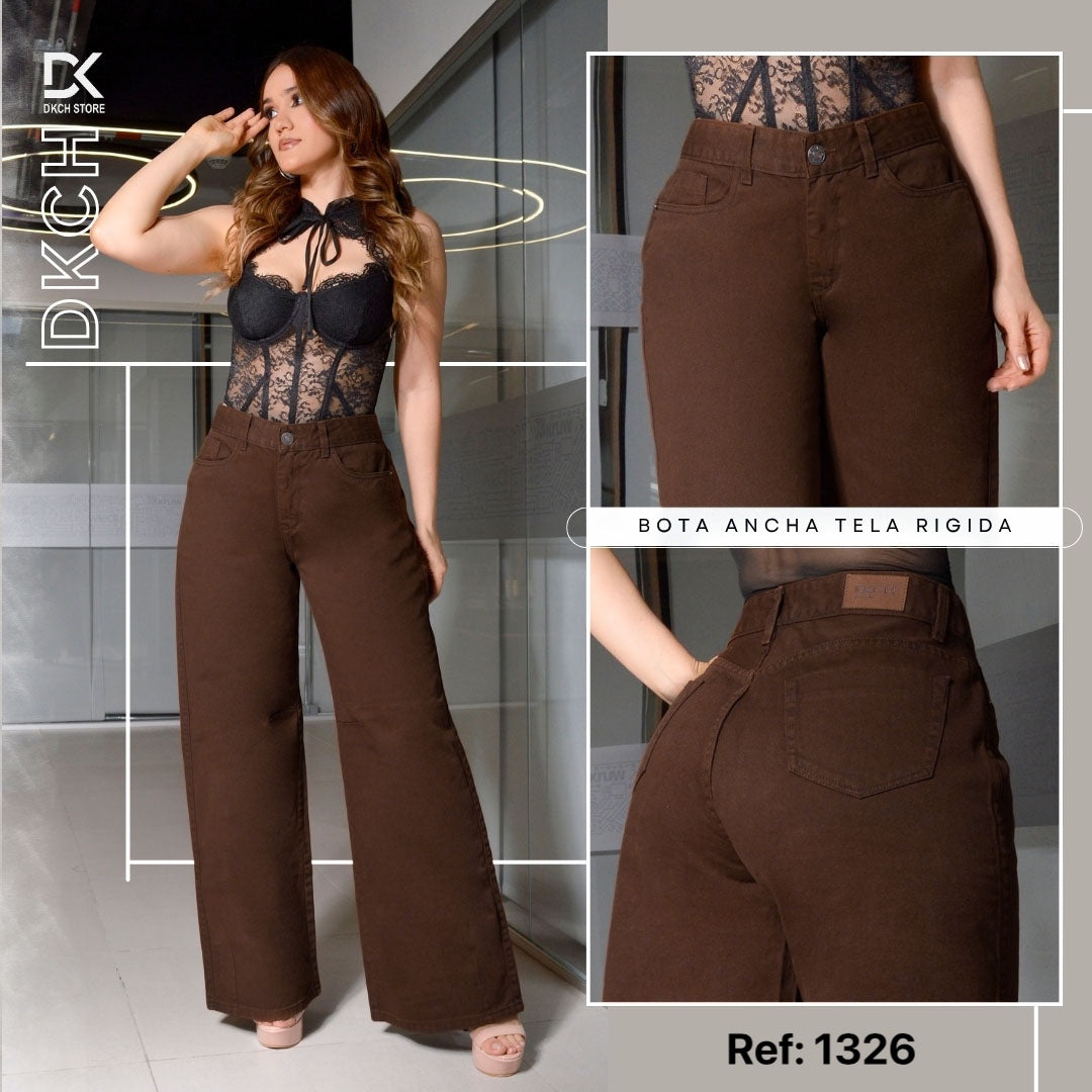 PANTALON  BOTA ANCHA RIGIDO REF. 1326