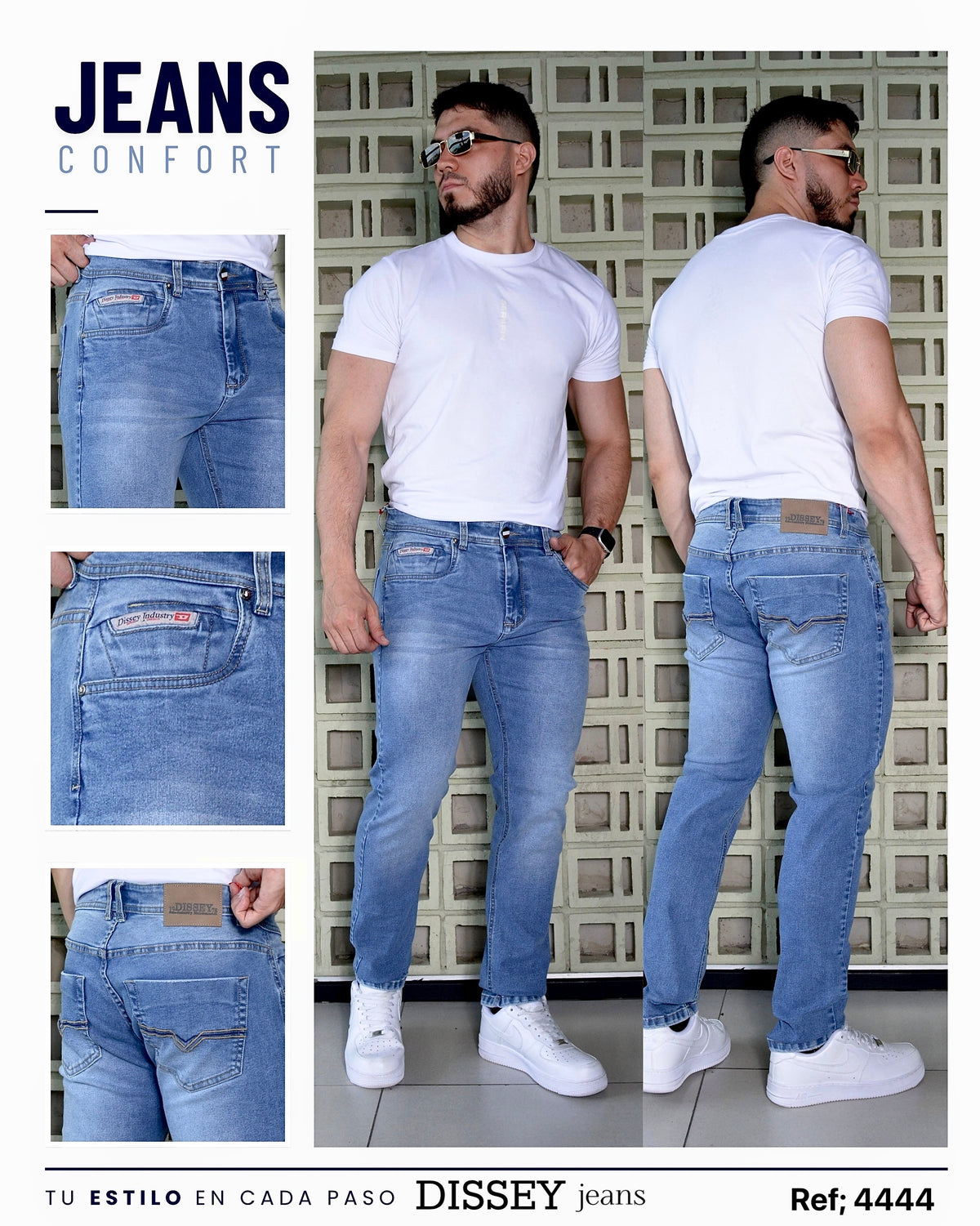 JEANS SLIM CONFORT REF 4444