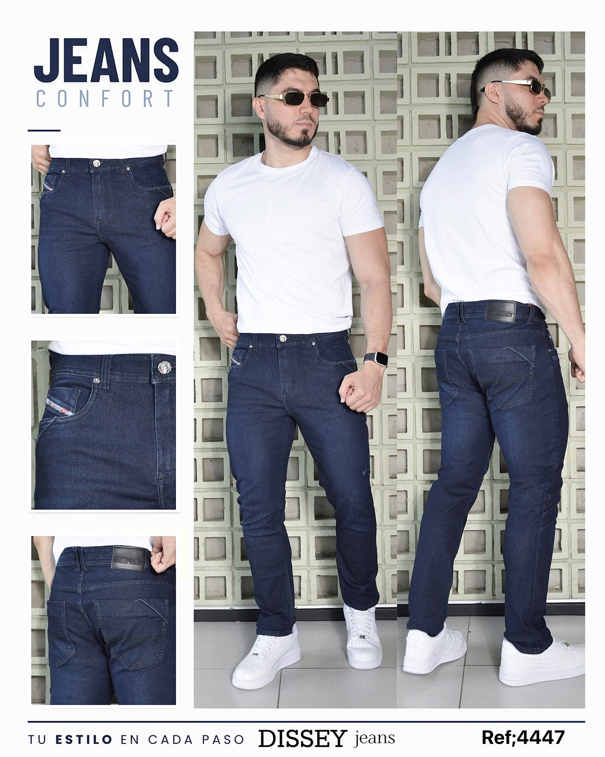 JEANS SLIM CONFORT REF 4447