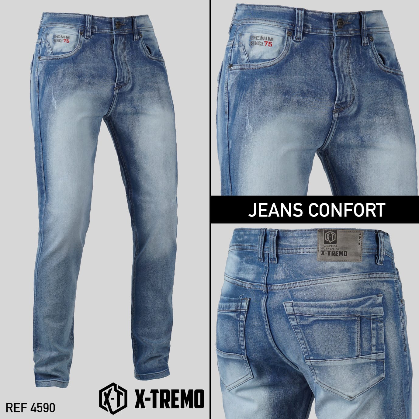 JEANS SLIM CONFORT REF 4590