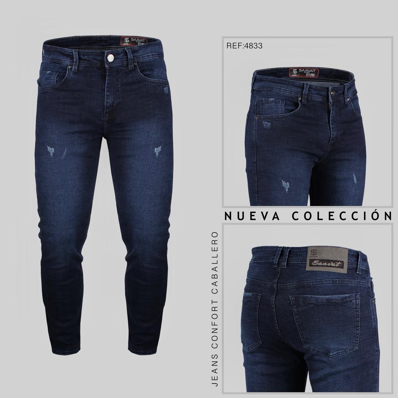 JEANS SLIM CONFORT PREMIUM REF 4833 – Saavat Denim