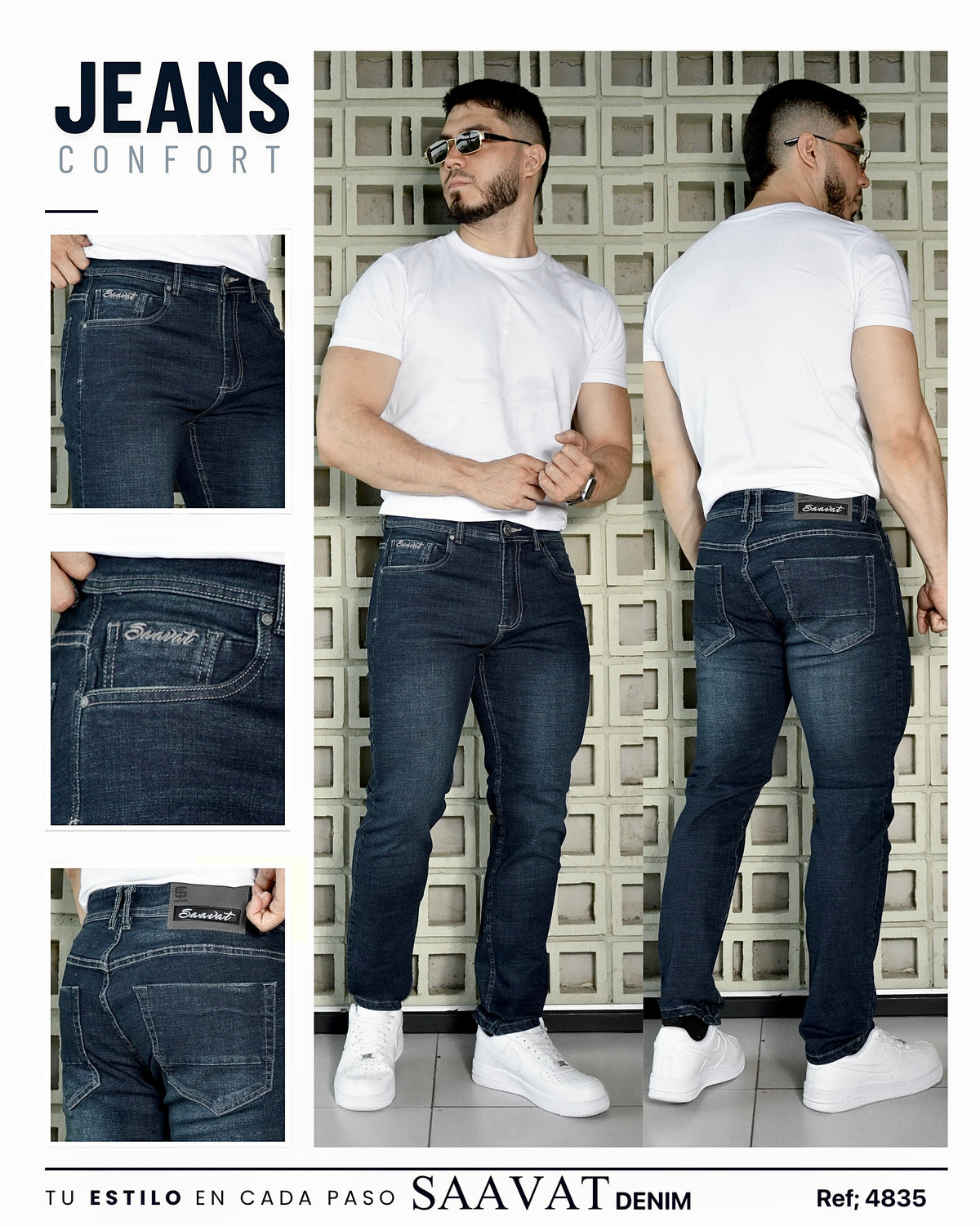 JEANS SLIM CONFORT PREMIUM REF 4835