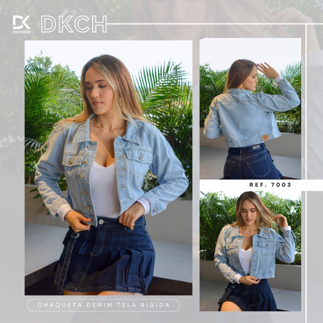 CHAQUETA TELA RÍGIDA REF. 7003 – Saavat Denim