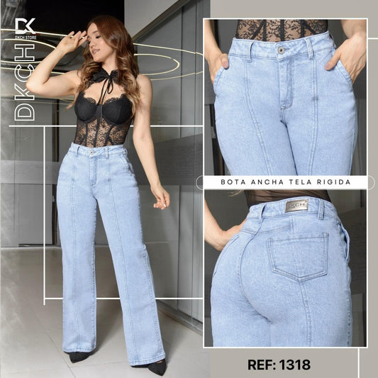 PANTALON  BOTA ANCHA SEMI RIGIDO REF. 1318