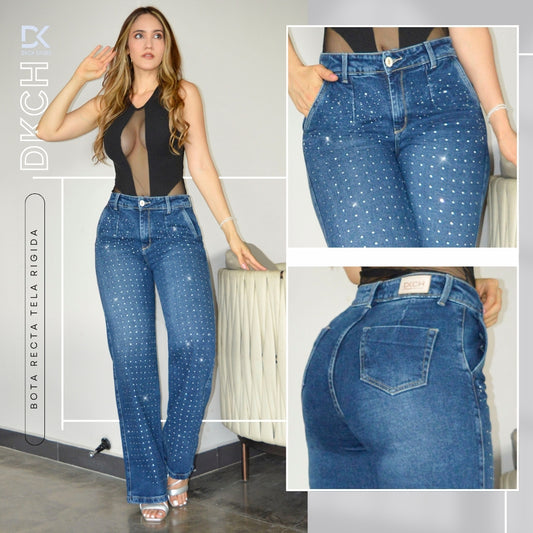 PANTALON  BOTA ANCHA SEMI RIGIDO REF. 1468-1