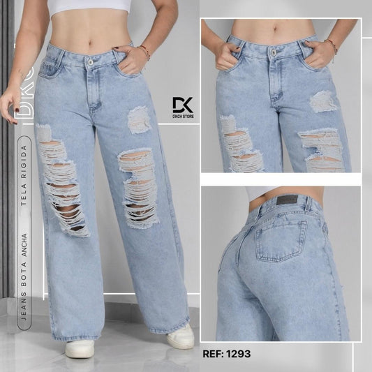 PANTALÓN  BOTA  ANCHA  RIGIDO REF. 1293