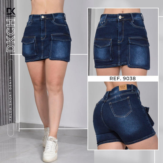 FALDA SHORT  SEMI RÍGIDA REF. 9038