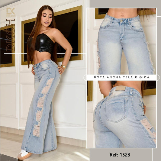 PANTALON  BOTA ANCHA RIGIDO REF. 1323