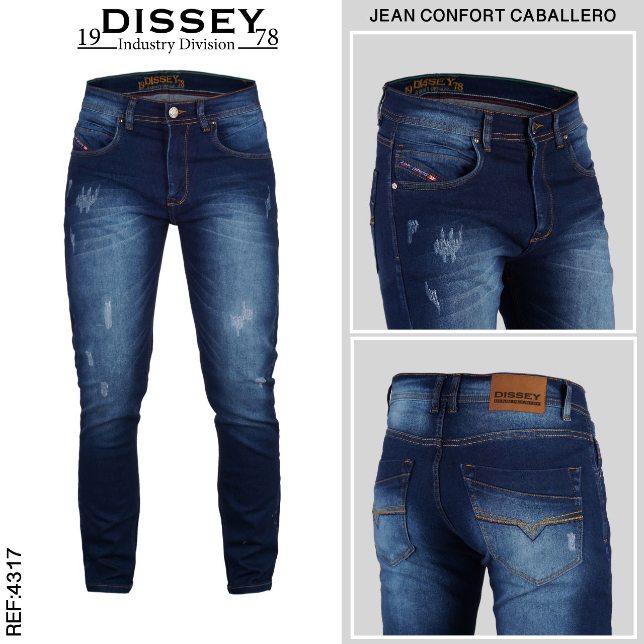 JEANS SLIM CONFORT REF 4317