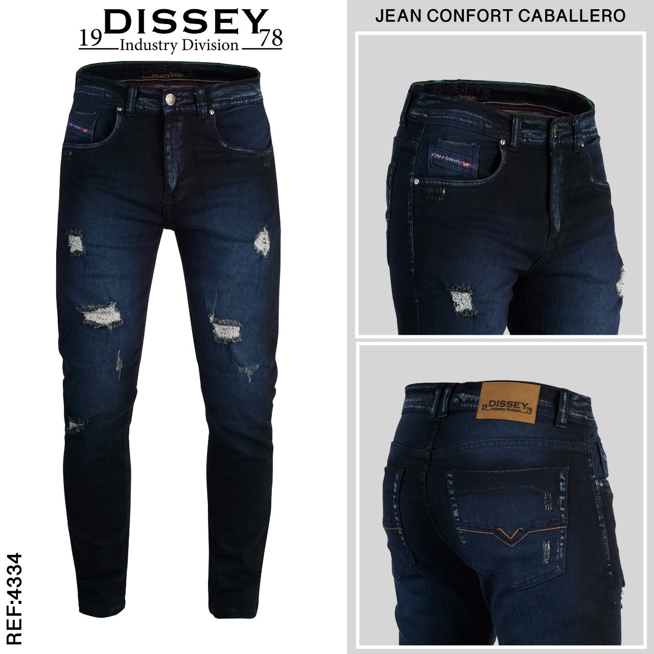 JEANS SLIM CONFORT REF 4334