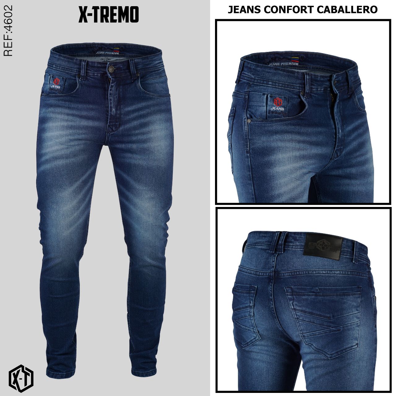 JEANS SLIM CONFORT REF 4602