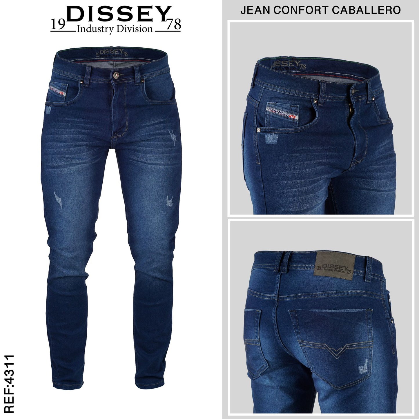 JEANS SLIM CONFORT REF 4311